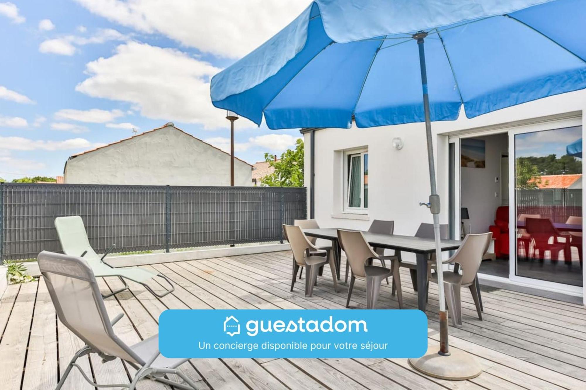 Le Gois - Terrasse - Parking Villa Beauvoir-sur-Mer Luaran gambar